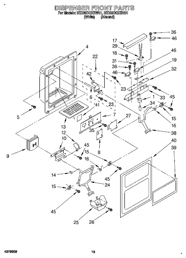 Diagram for 3ED25DQXBW01