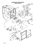 Diagram for 10 - Dispenser Front