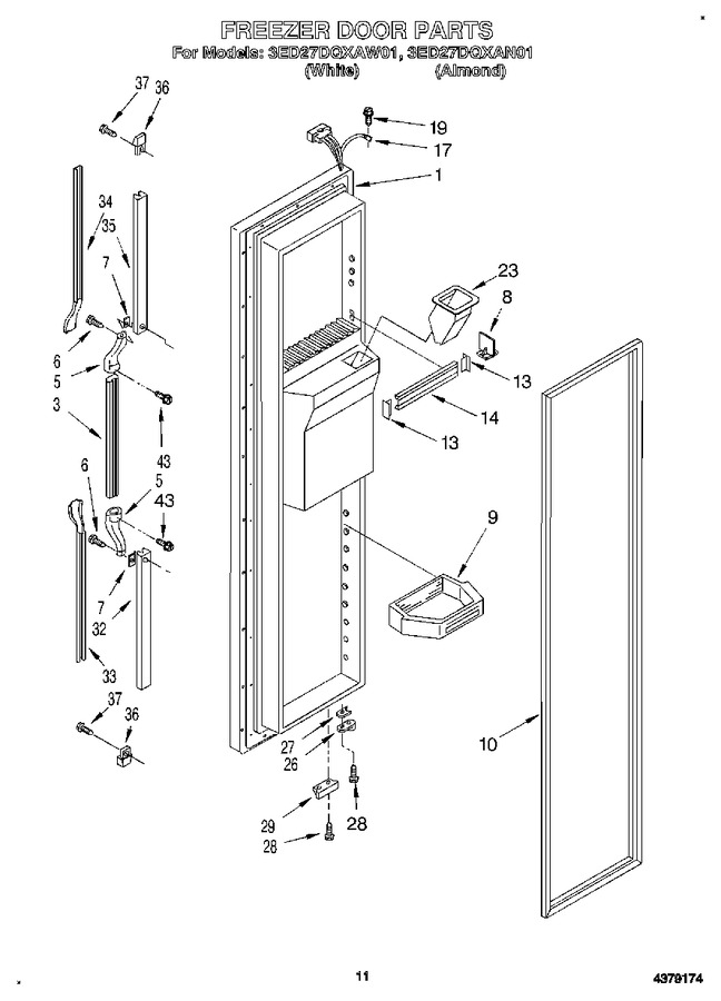 Diagram for 3ED27DQXAW01