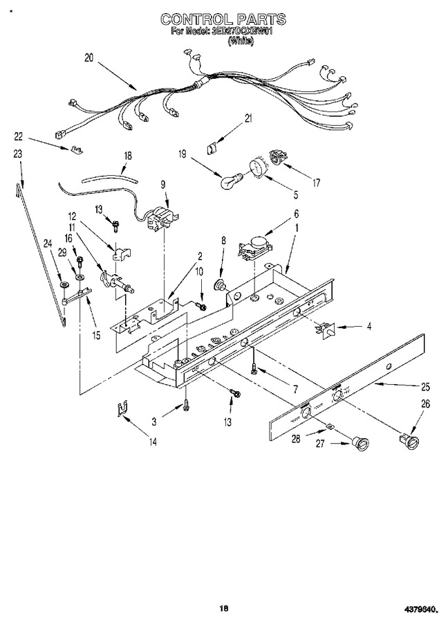 Diagram for 3ED27DQXBW01