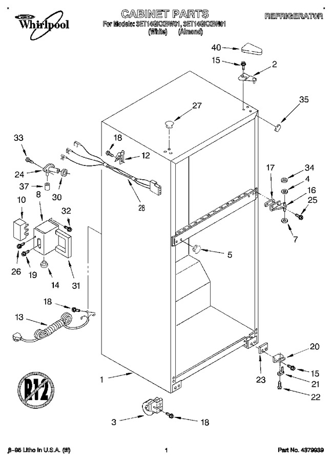 Diagram for 3ET14GKXBW01