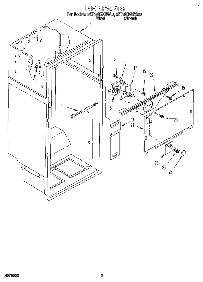 Diagram for 3ET18DKXBW00