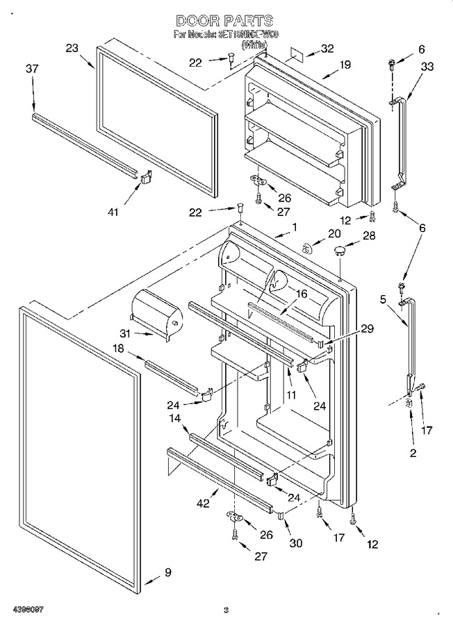 Diagram for 3ET18NMXFW00