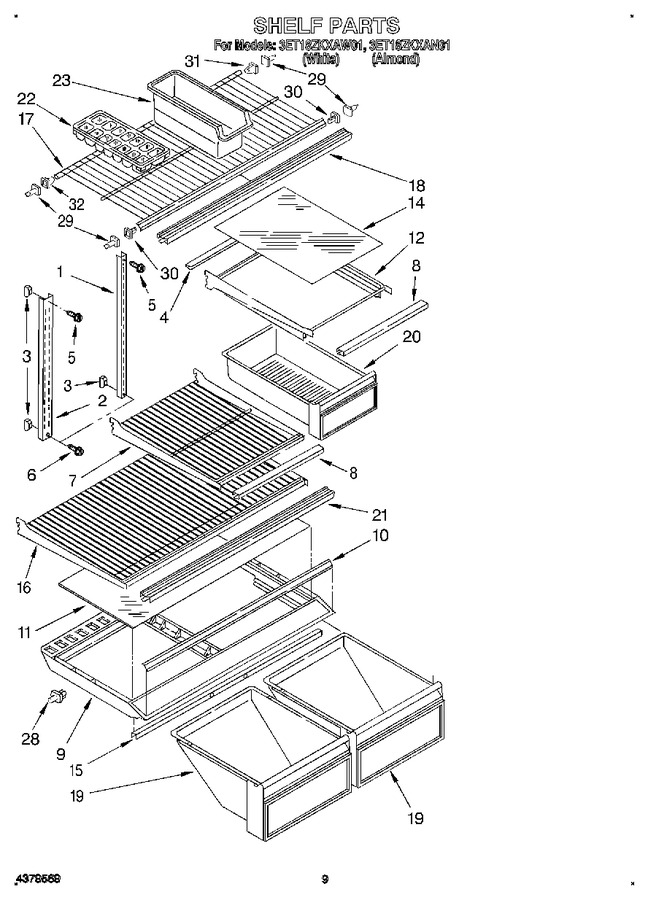 Diagram for 3ET18ZKXAW01