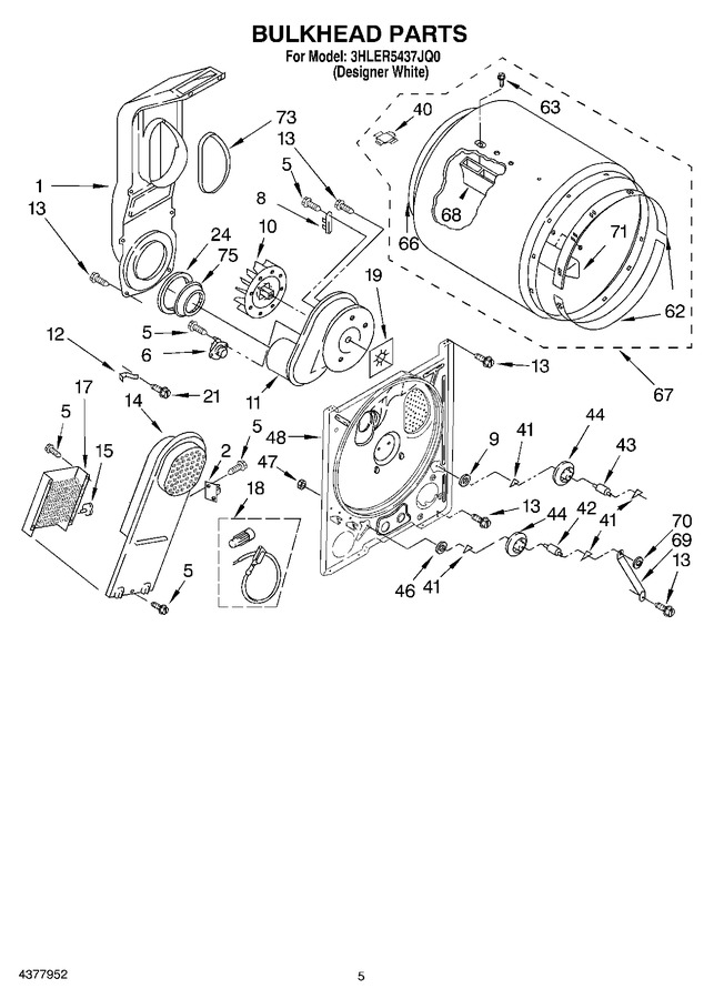 Diagram for 3HLER5437JQ0