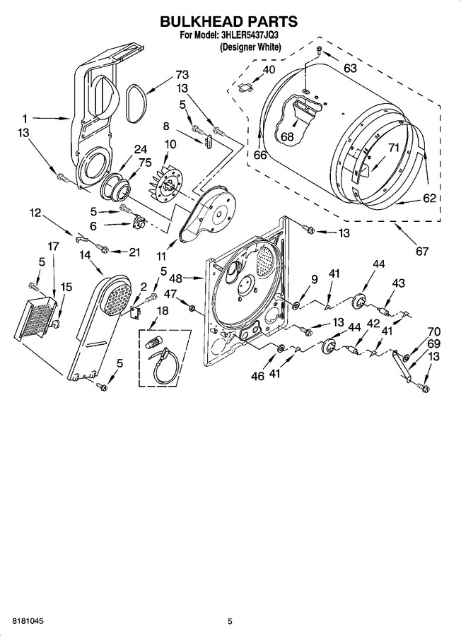 Diagram for 3HLER5437JQ3