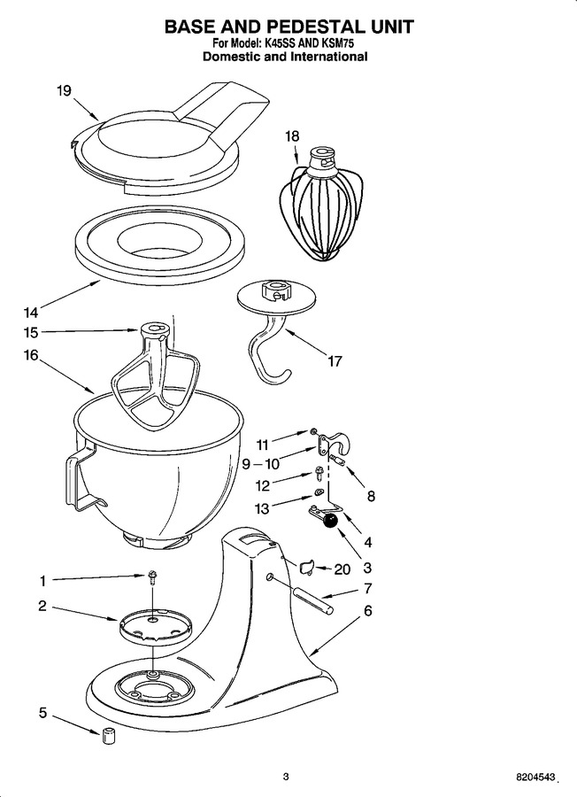 Diagram for KSM45B3WH0