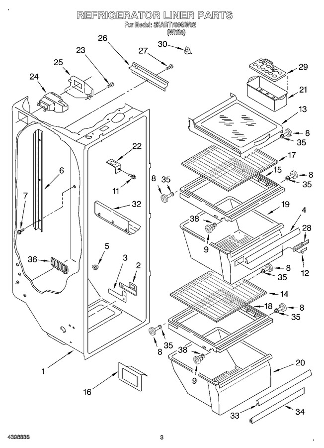 Diagram for 3KART700GW02