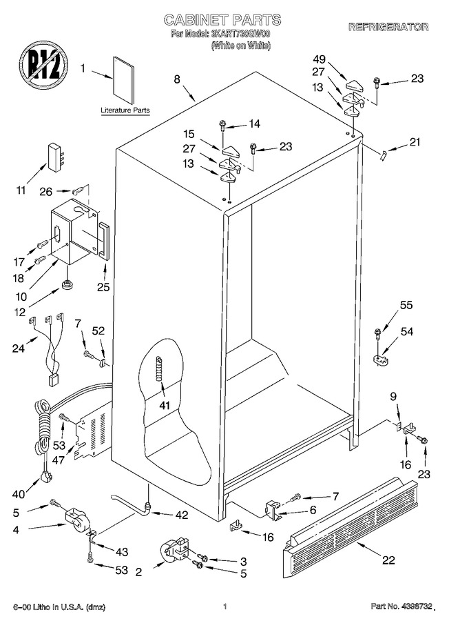 Diagram for 3KART730GW00