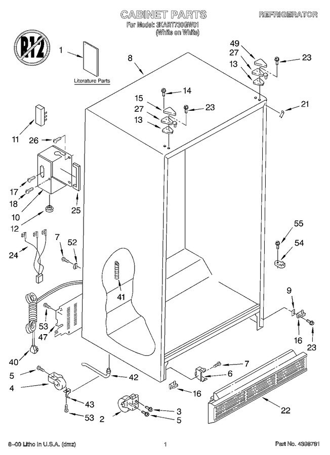 Diagram for 3KART730GW01