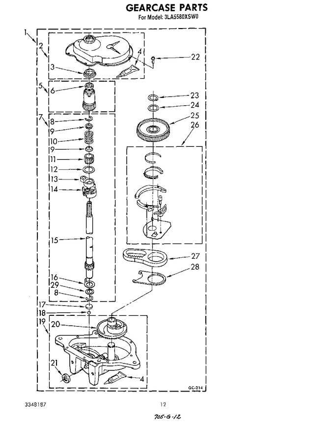 Diagram for 3LA5580XSW0