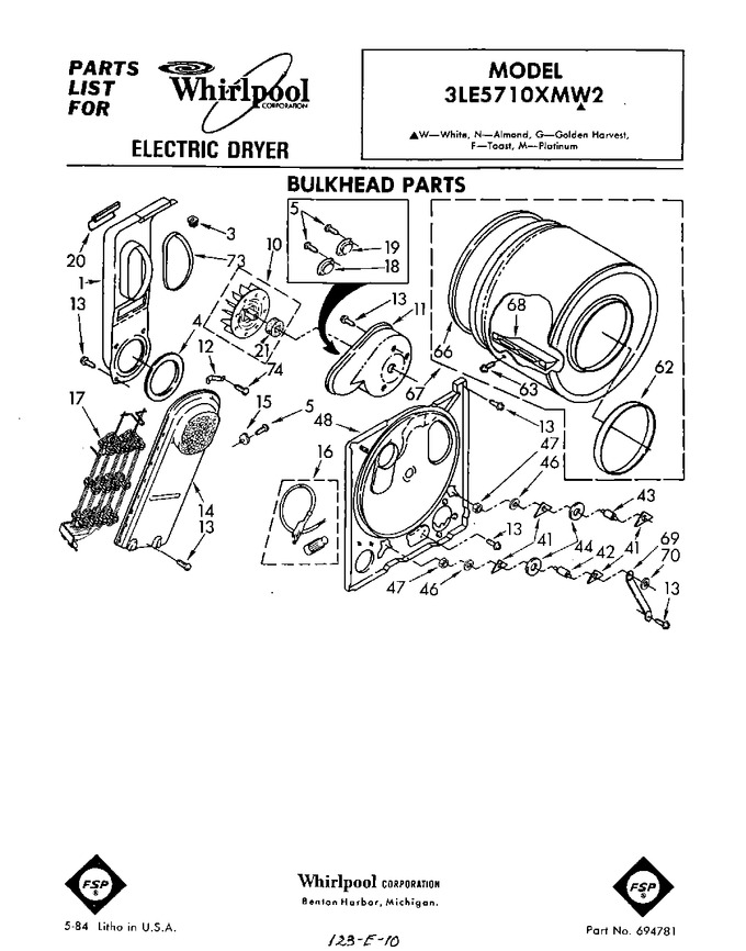 Diagram for 3LE5710XMW2