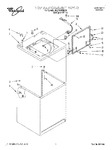 Diagram for 01 - Top And Cabinet