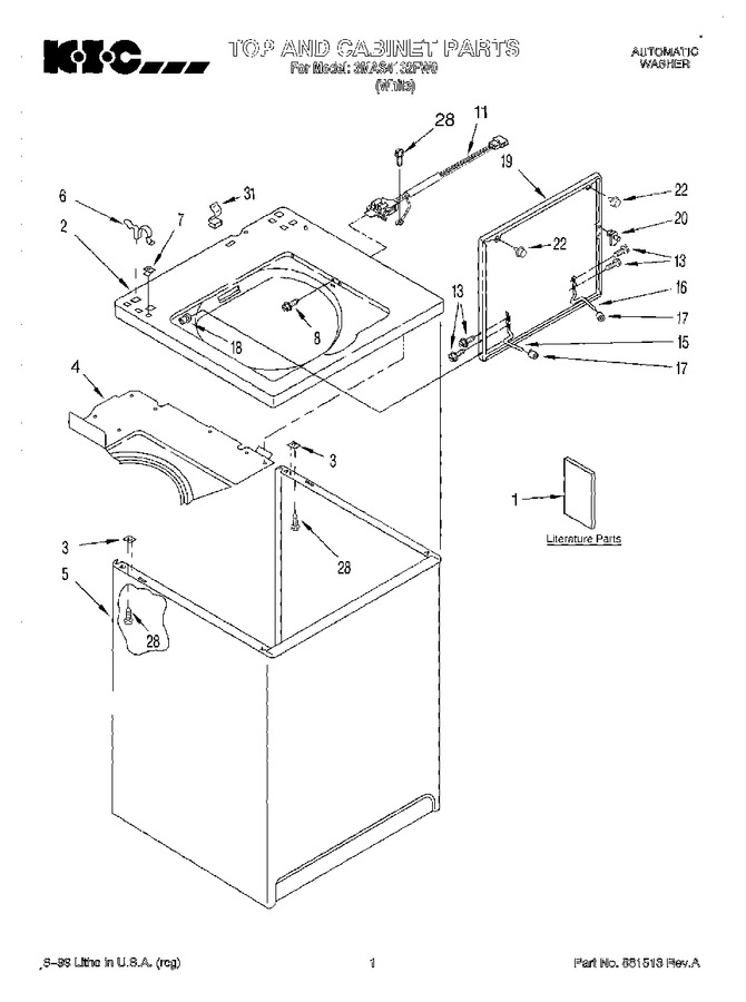 Diagram for 3MAS1432FW0