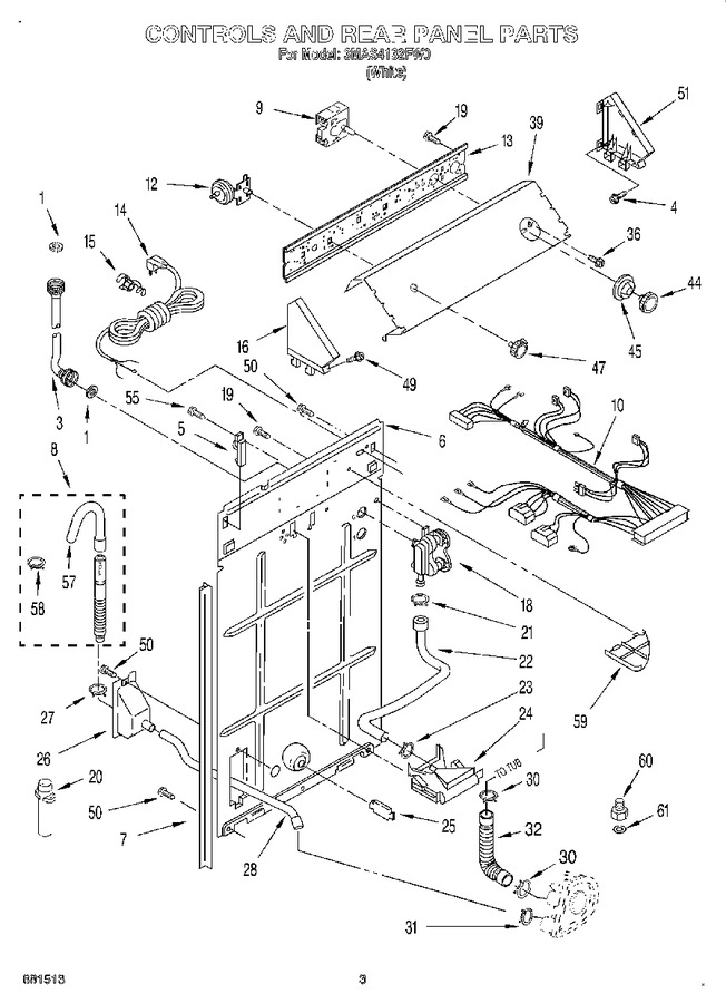 Diagram for 3MAS4132FW0