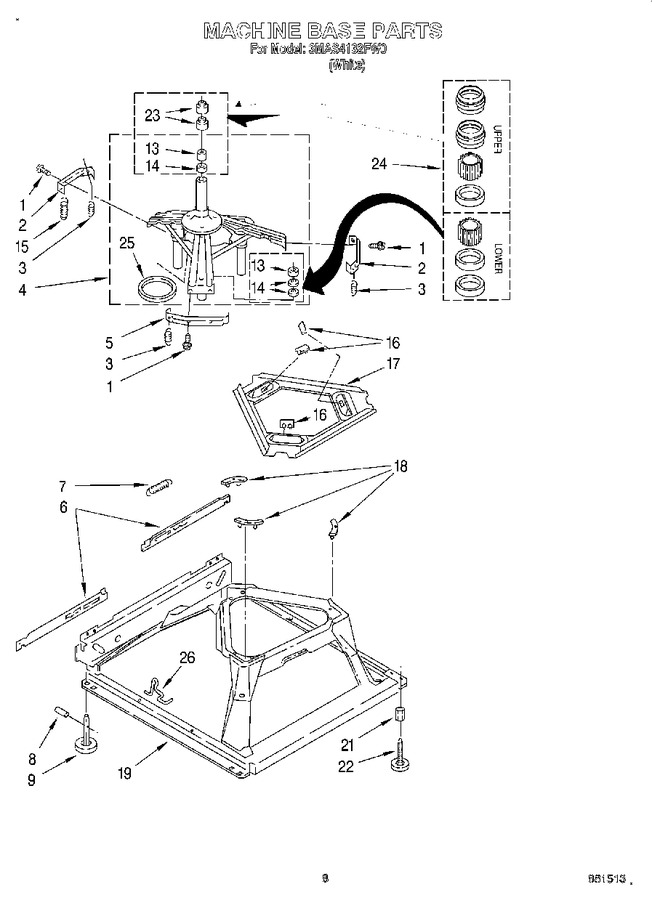 Diagram for 3MAS4132FW0