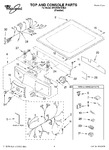 Diagram for 01 - Top And Console Parts