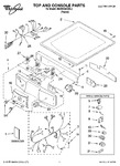 Diagram for 01 - Top And Console Parts