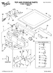 Diagram for 01 - Top And Console Parts