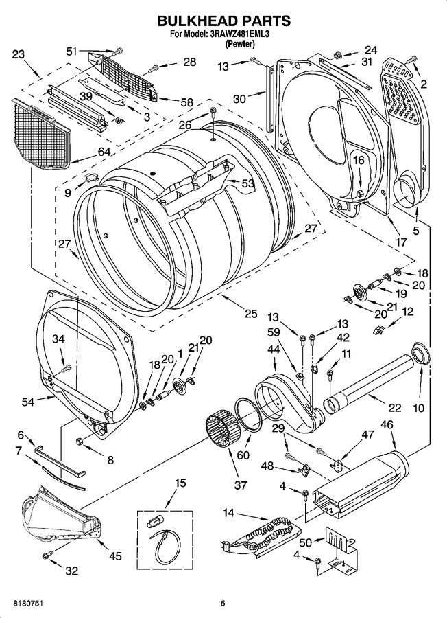 Diagram for 3RAWZ481EML3