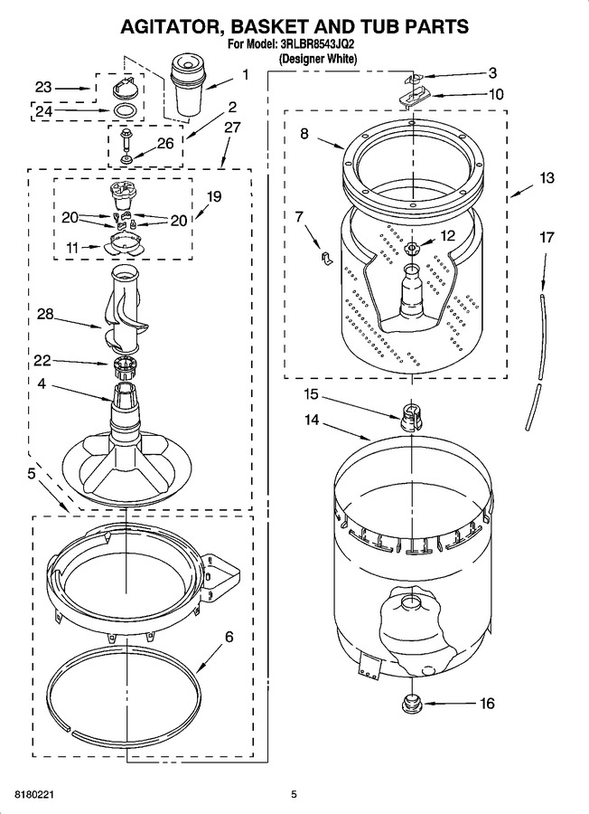 Diagram for 3RLBR8543JQ2