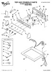 Diagram for 01 - Top And Console Parts