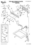 Diagram for 01 - Top And Console Parts