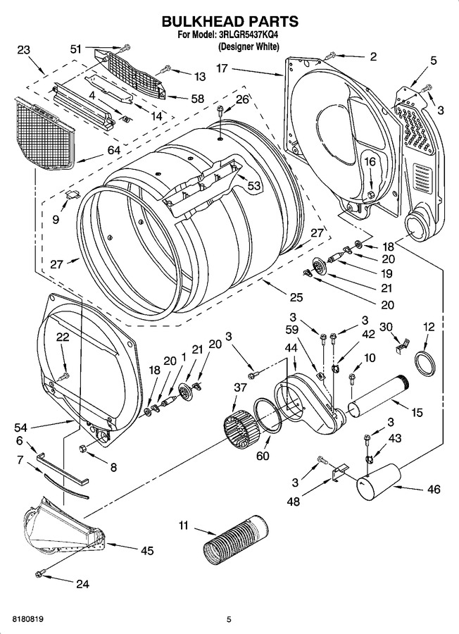 Diagram for 3RLGR5437KQ4