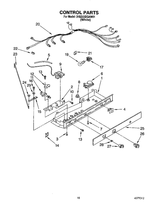 Diagram for 3VED23DQAW01