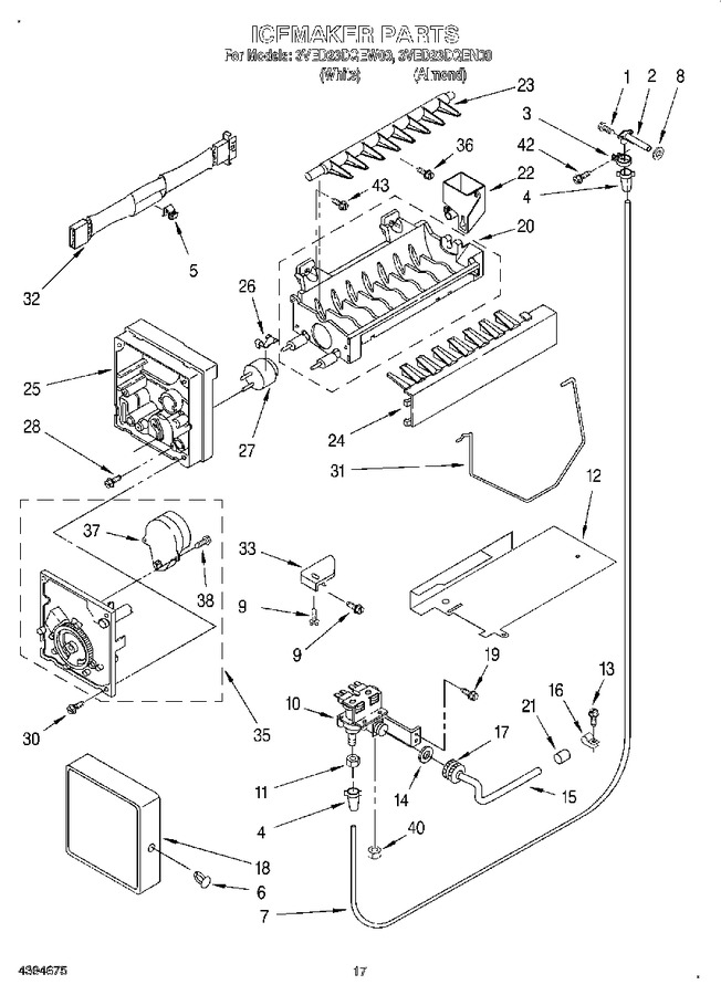 Diagram for 3VED23DQEW00