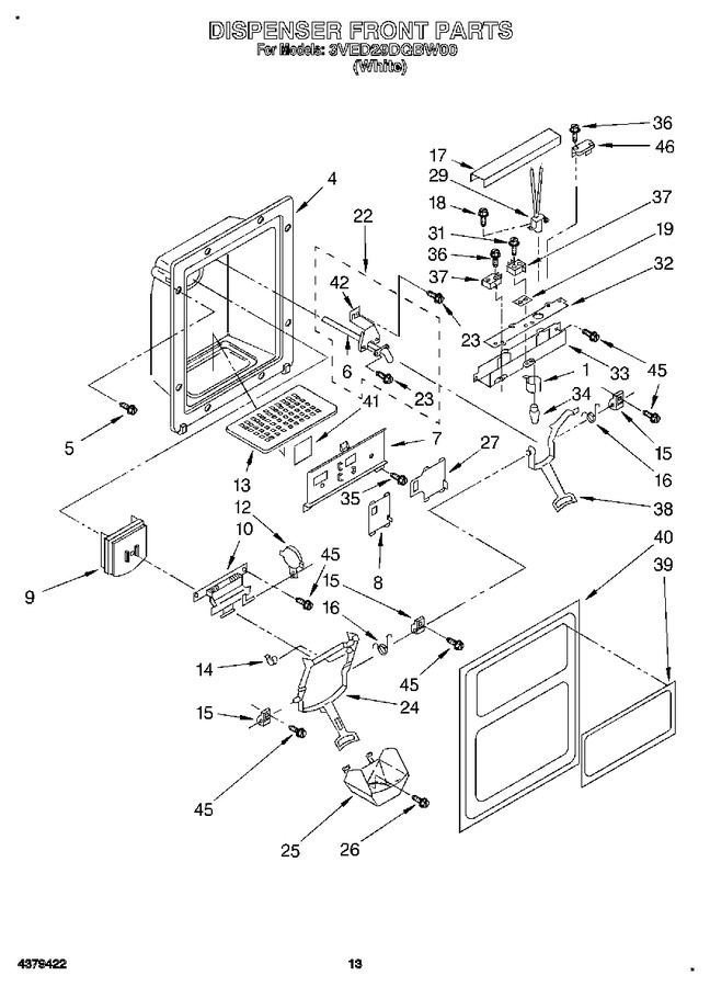 Diagram for 3VED29DQBW00