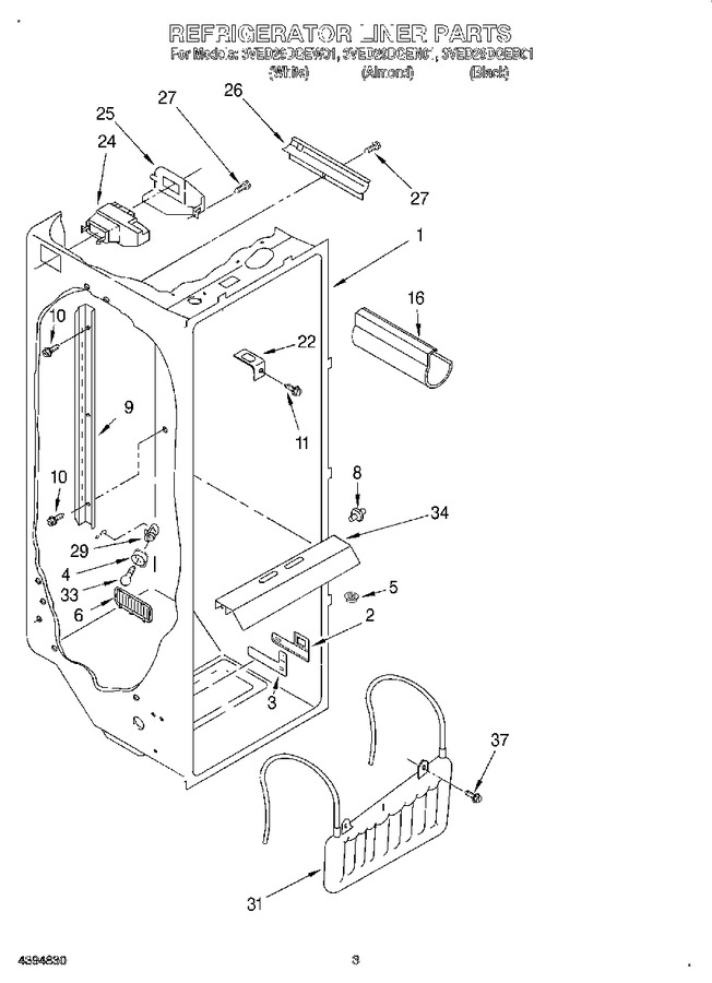 Diagram for 3VED29DQEW01