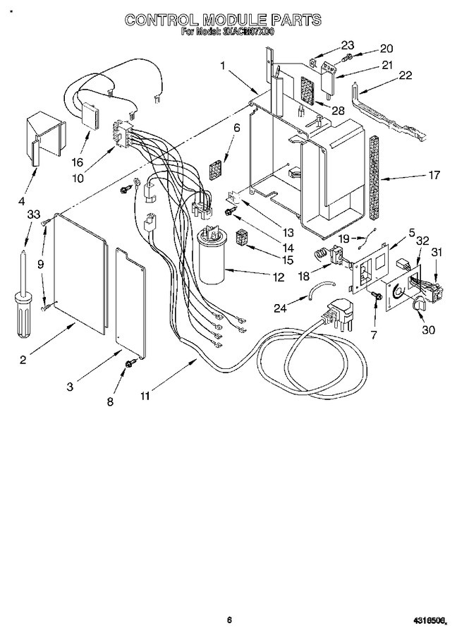 Diagram for 3XACM07XD0