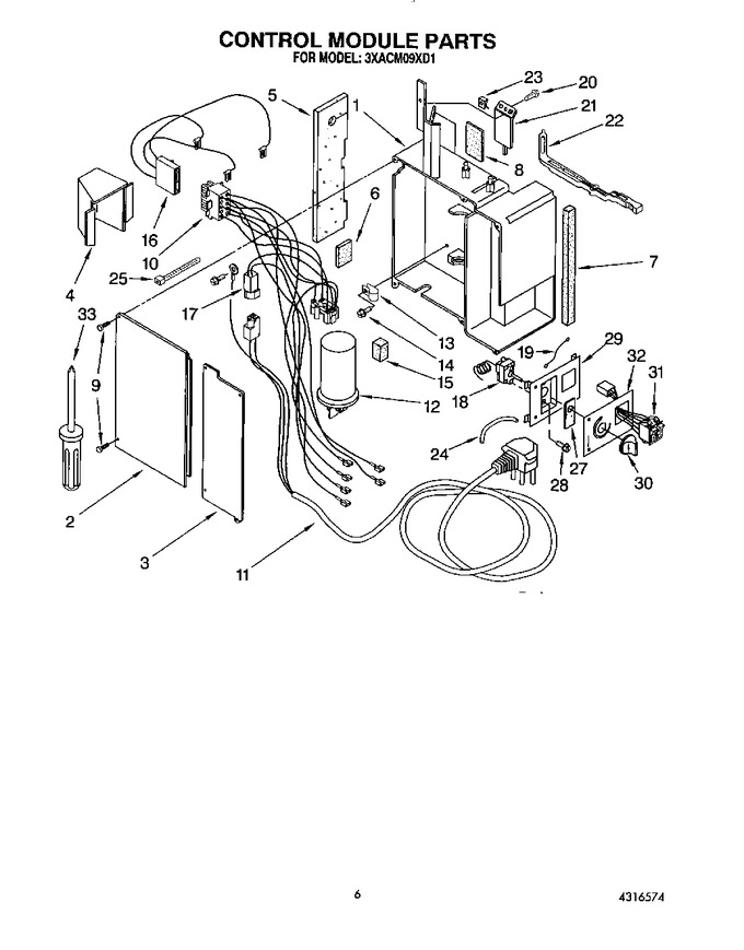 Diagram for 3XACM09XD1