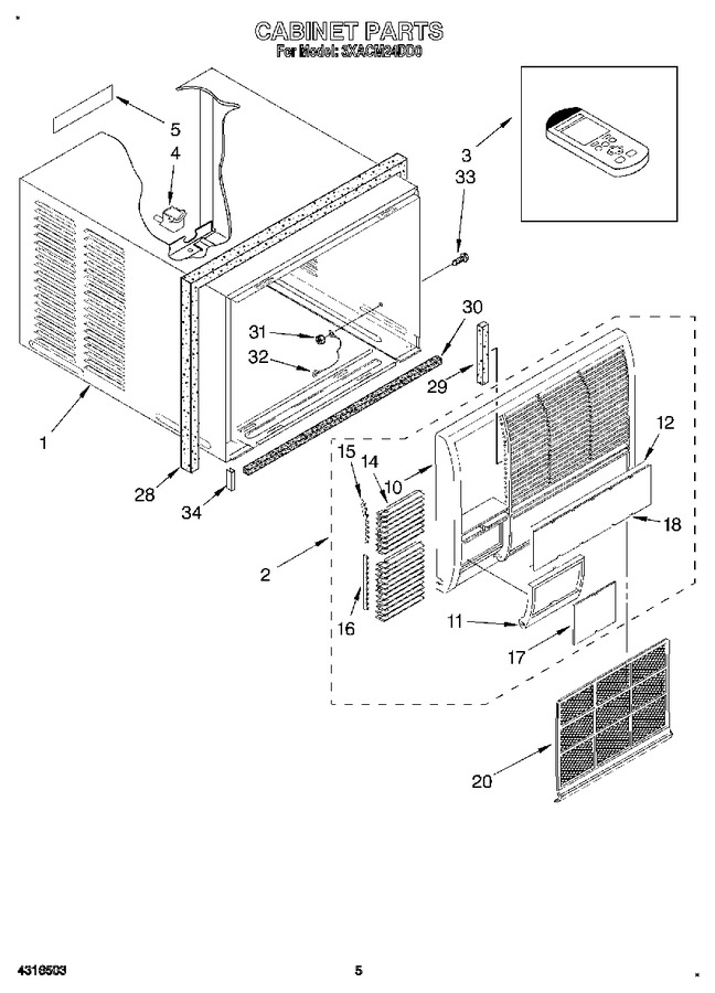 Diagram for 3XACM24DD0