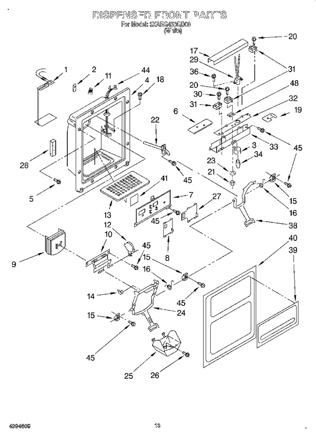 Diagram for 3XARG458GD00