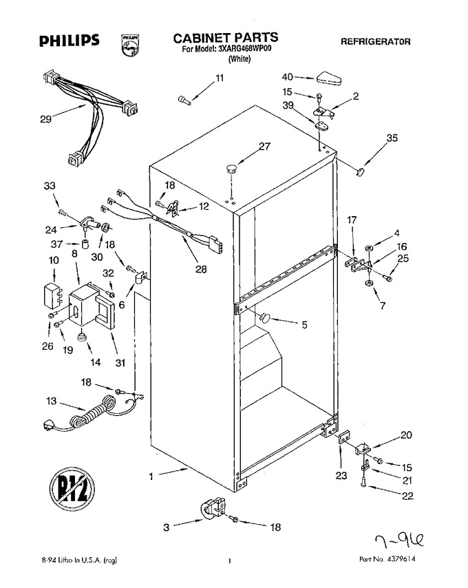 Diagram for 3XARG468WP00