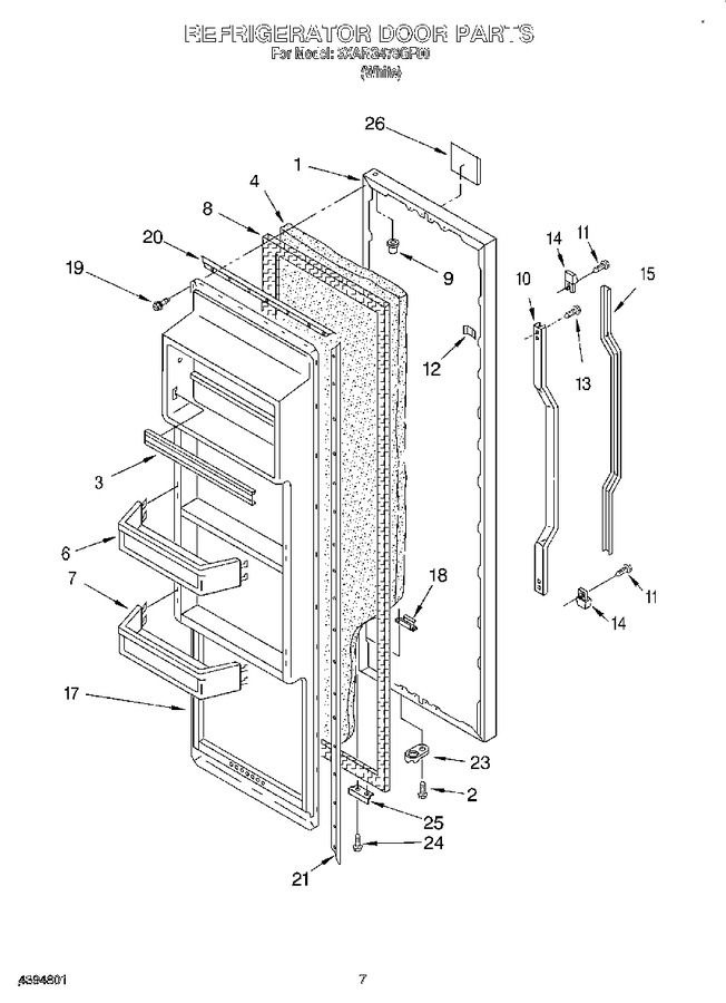 Diagram for 3XARG478GF00