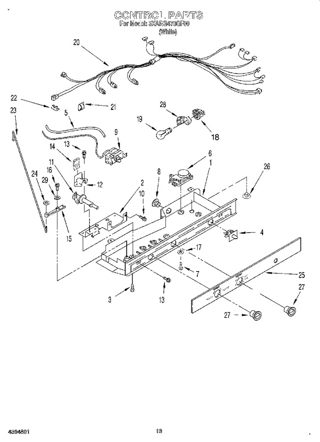 Diagram for 3XARG478GF00