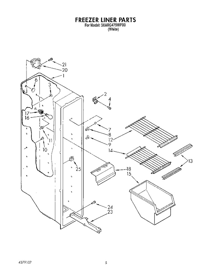 Diagram for 3XARG479WP00