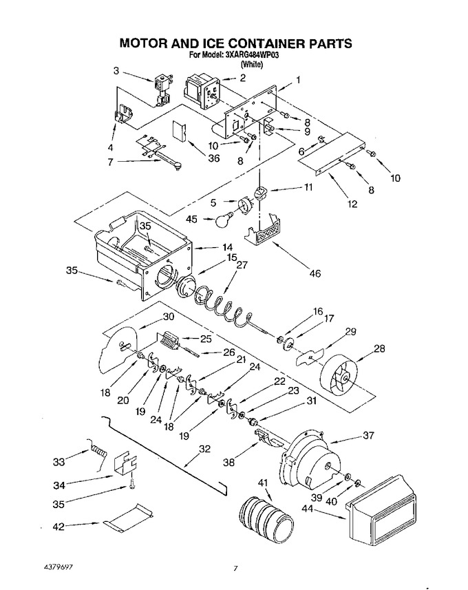 Diagram for 3XARG484WP03