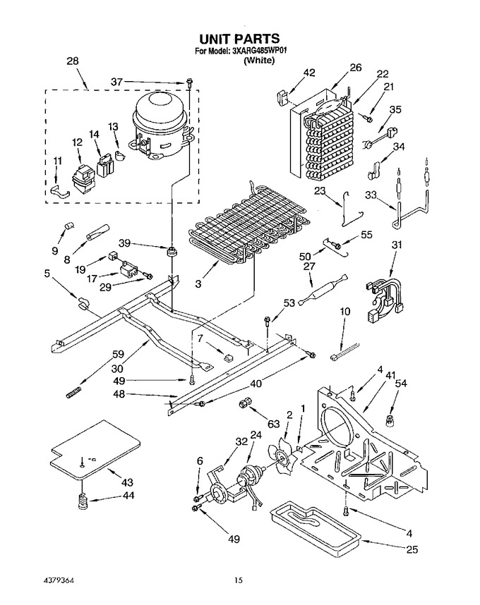 Diagram for 3XARG485WP01