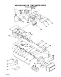 Diagram for 05 - Motor And Ice Container