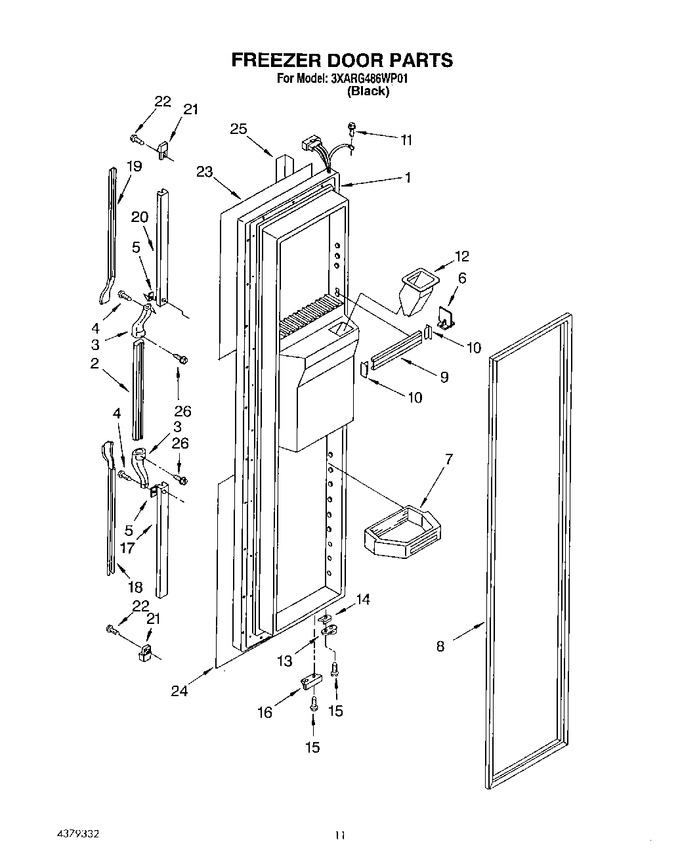 Diagram for 3XARG486WP01