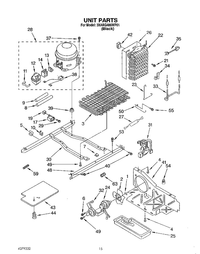 Diagram for 3XARG486WP01