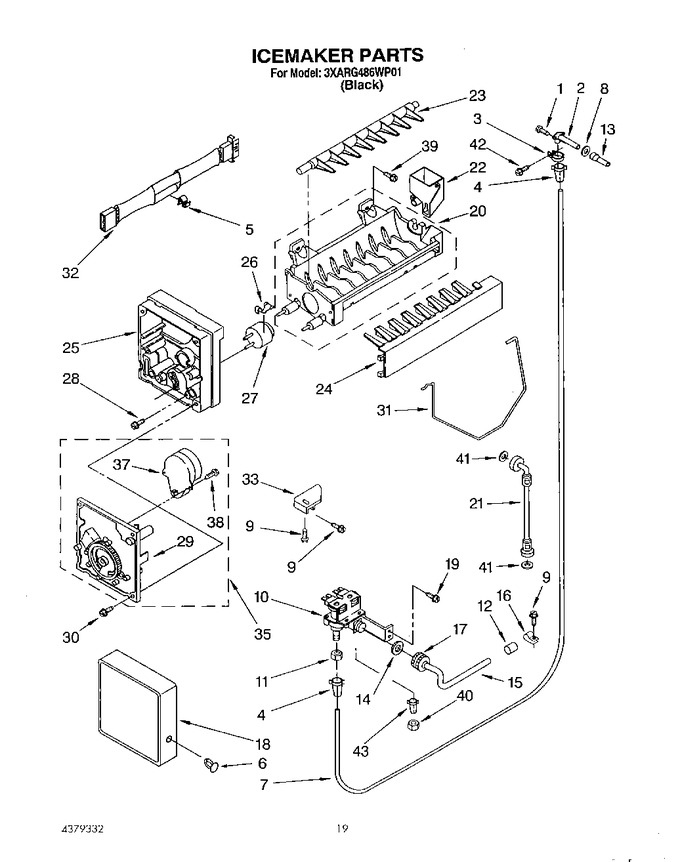 Diagram for 3XARG486WP01