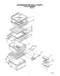 Diagram for 03 - Refrigerator Shelf