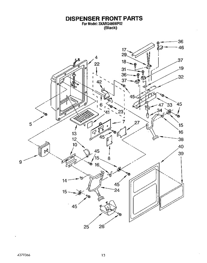 Diagram for 3XARG486WP02