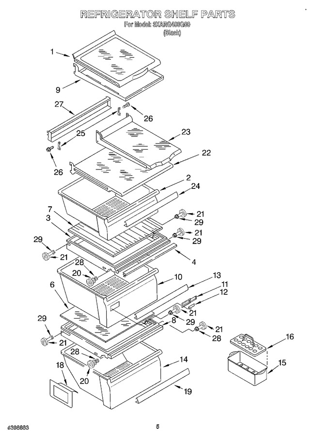 Diagram for 3XARG488G00