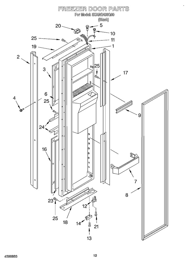 Diagram for 3XARG488G00